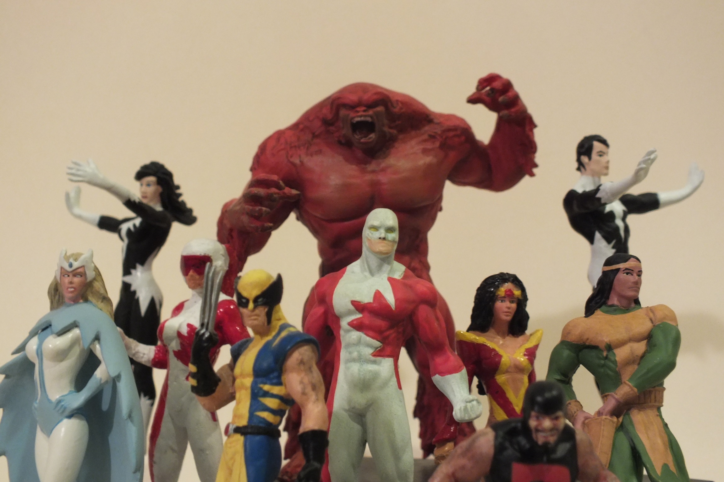 custom superhero figures